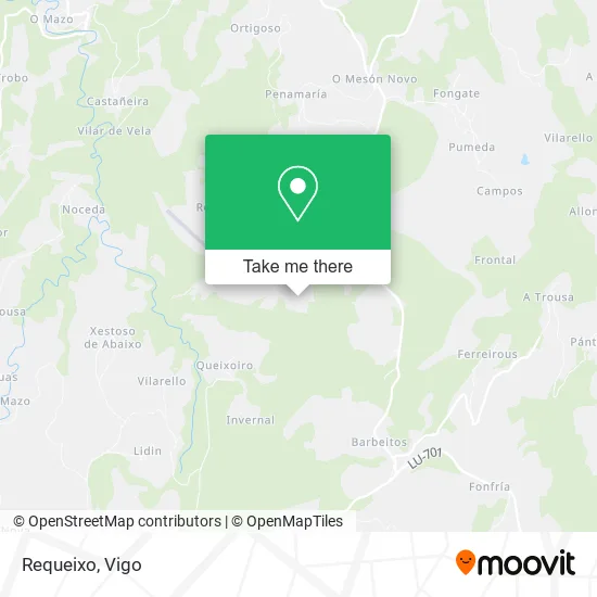 Requeixo map