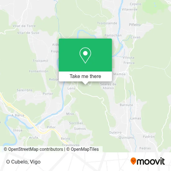 O Cubelo map