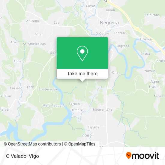 O Valado map