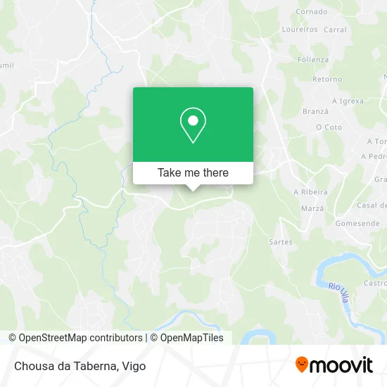 Chousa da Taberna map