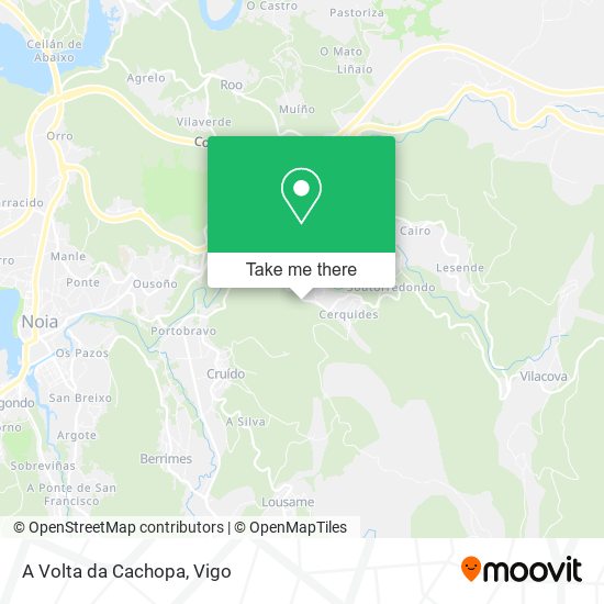 A Volta da Cachopa map