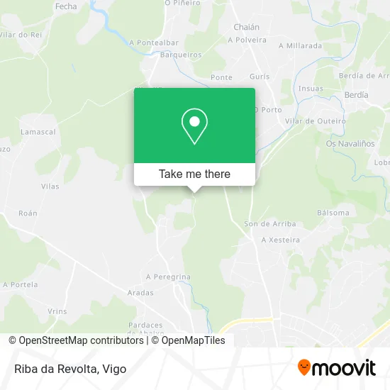 Riba da Revolta map