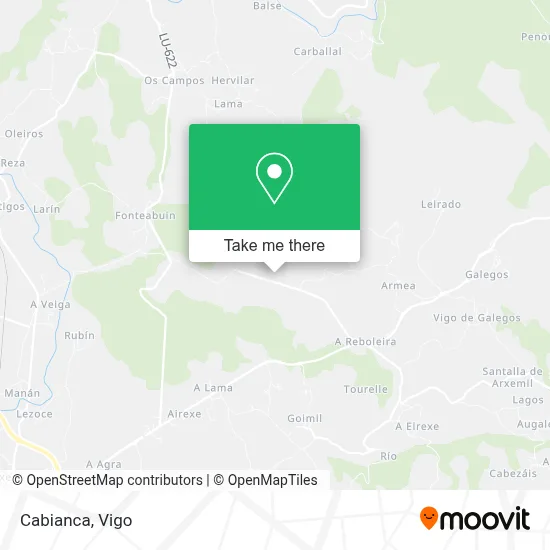 Cabianca map