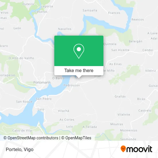 Portelo map