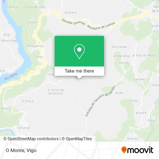 O Monte map