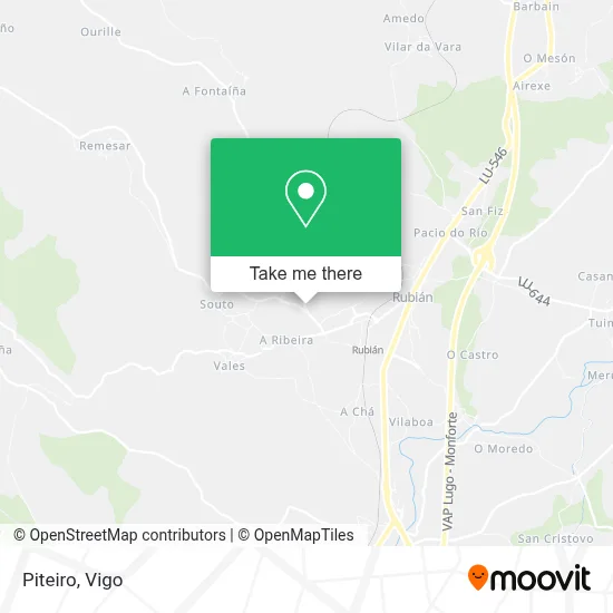 Piteiro map