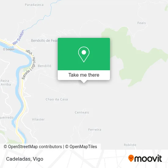 Cadeladas map