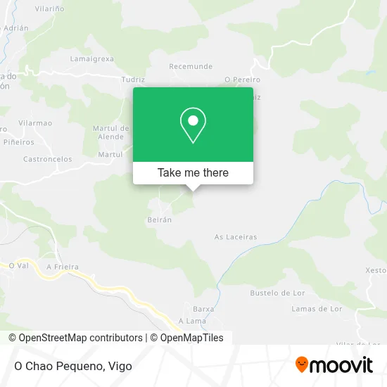 O Chao Pequeno map