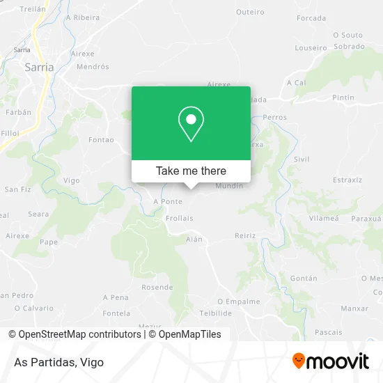 As Partidas map