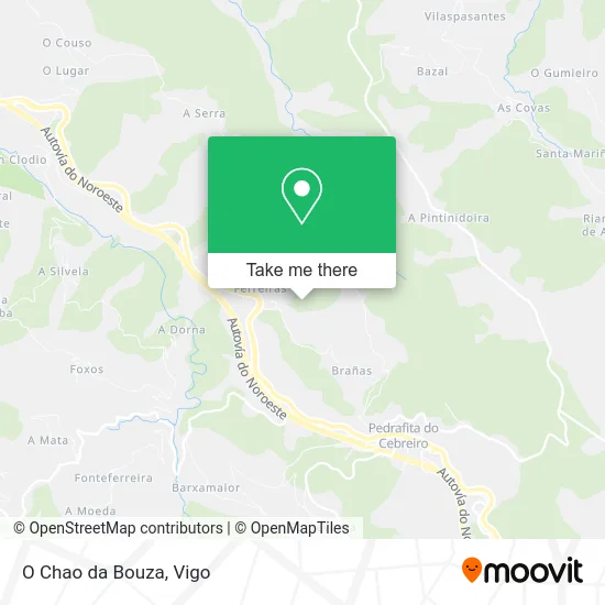 O Chao da Bouza map