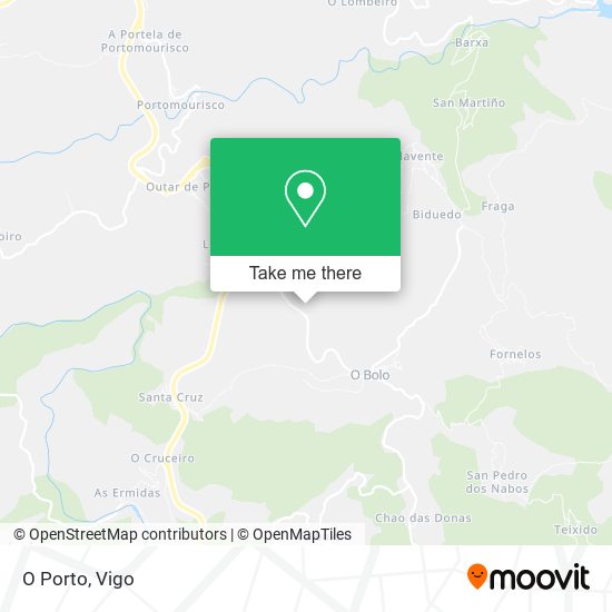 O Porto map