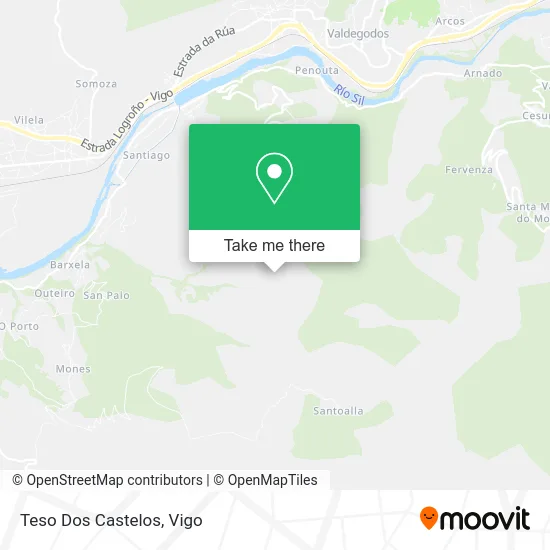 Teso Dos Castelos map