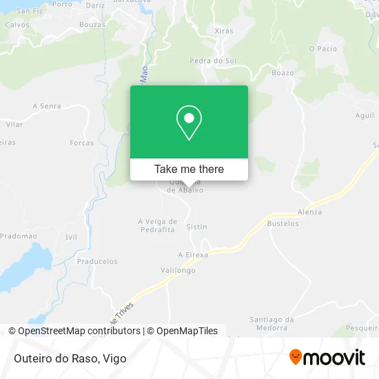 Outeiro do Raso map