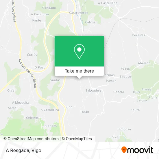 A Resgada map
