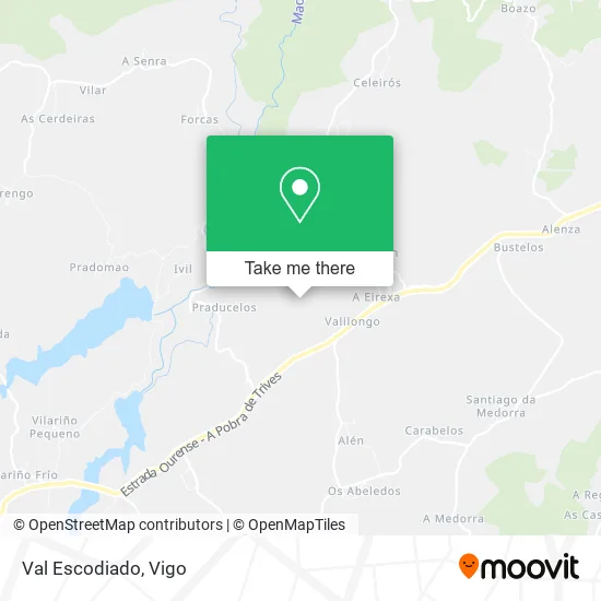 mapa Val Escodiado