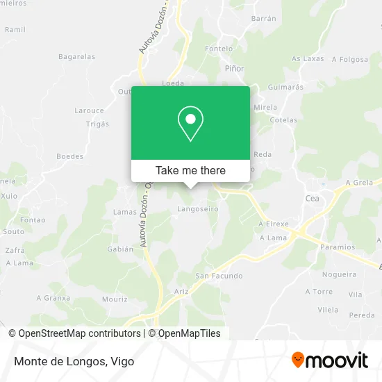 Monte de Longos map
