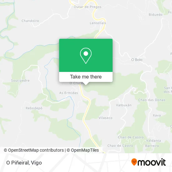 O Piñeiral map