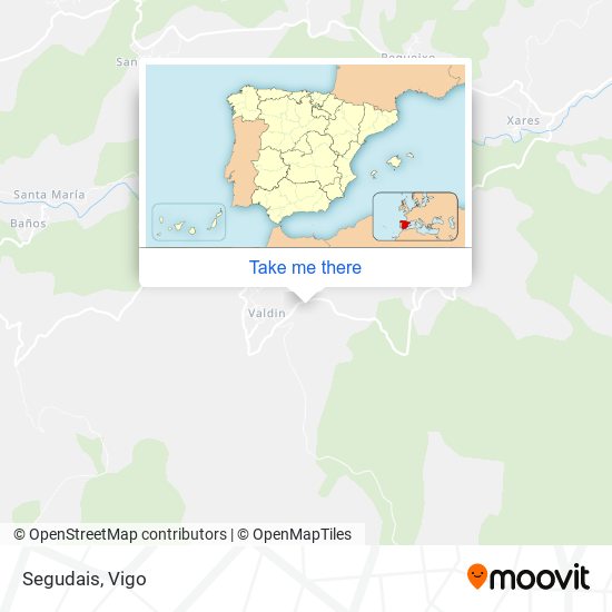 Segudais map