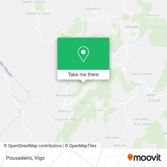 Pousadeiro map