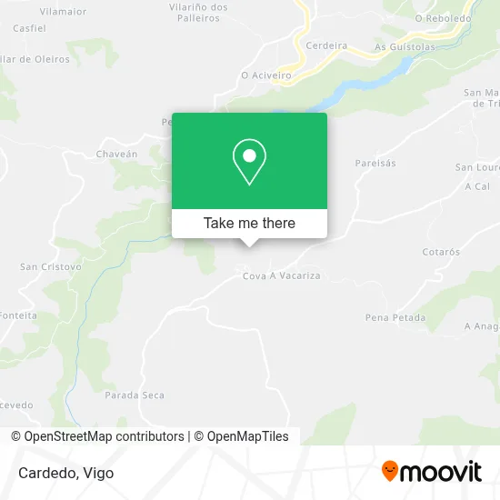 Cardedo map