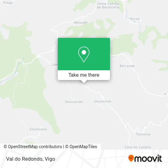 Val do Redondo map