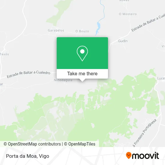 Porta da Moa map