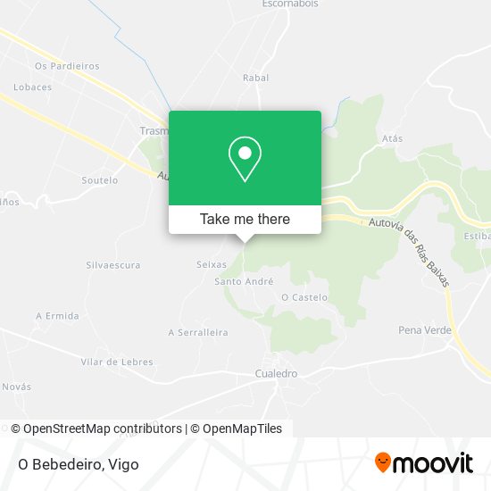 O Bebedeiro map