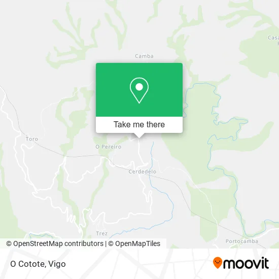 O Cotote map