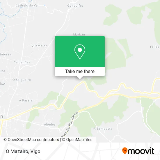 O Mazairo map