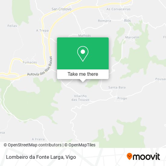 Lombeiro da Fonte Larga map