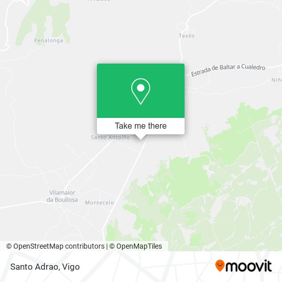 Santo Adrao map