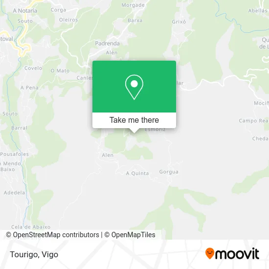 Tourigo map