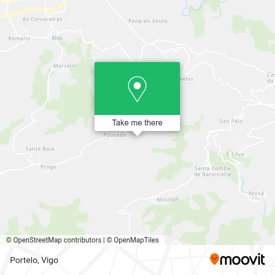 Portelo map