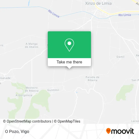 O Pozo map