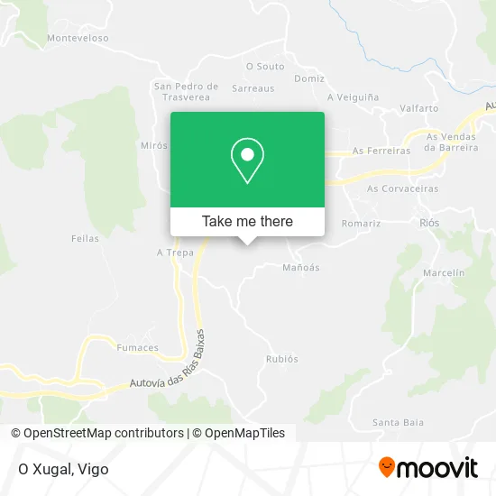 O Xugal map