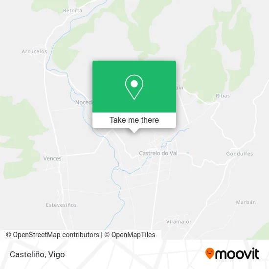 Casteliño map