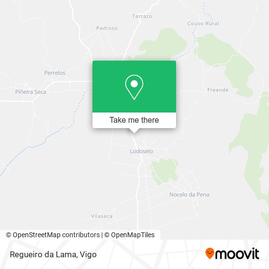 Regueiro da Lama map