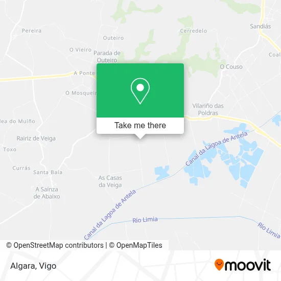 Algara map