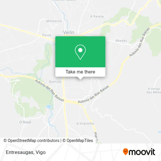 Entresaugas map