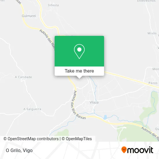 O Grilo map
