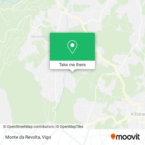 Monte da Revolta map