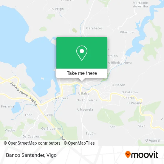 Banco Santander map