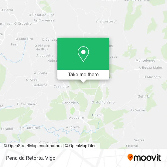 Pena da Retorta map