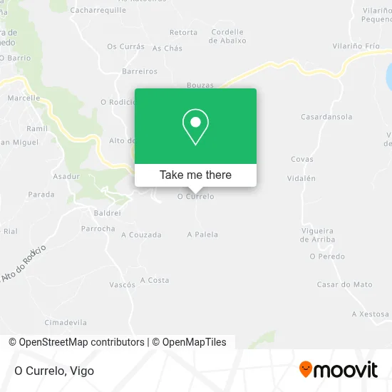 O Currelo map