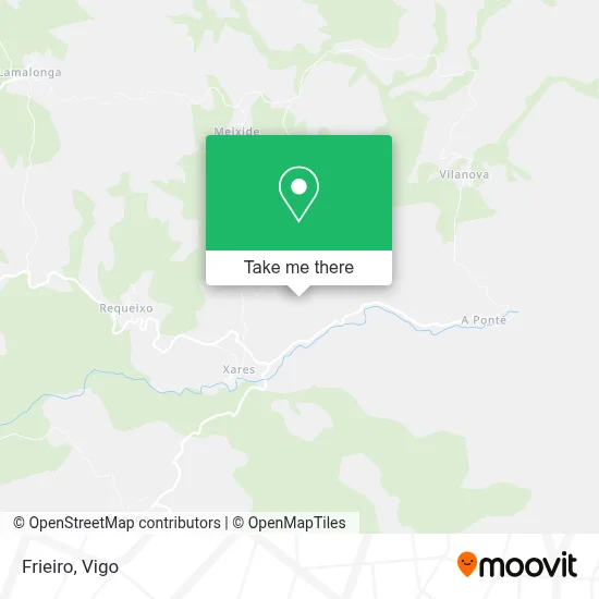 Frieiro map