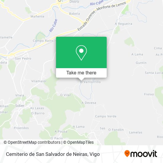 Cemiterio de San Salvador de Neiras map