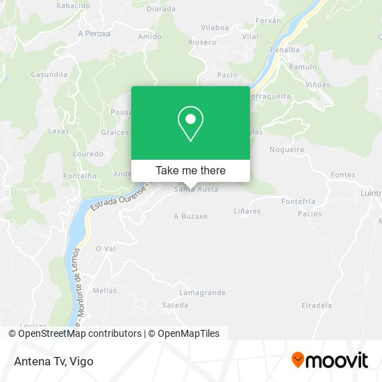 Antena Tv map