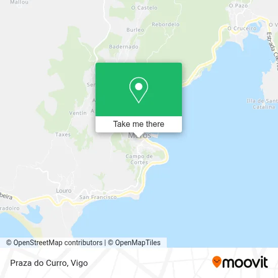 Praza do Curro map