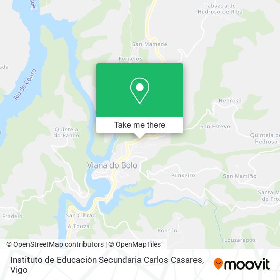 Instituto de Educación Secundaria Carlos Casares map