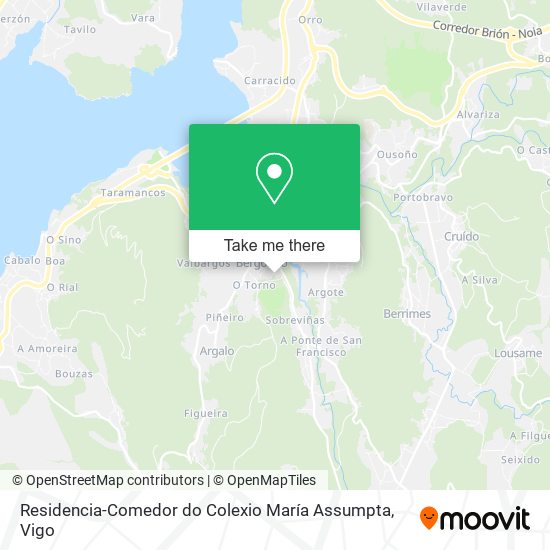 Residencia-Comedor do Colexio María Assumpta map